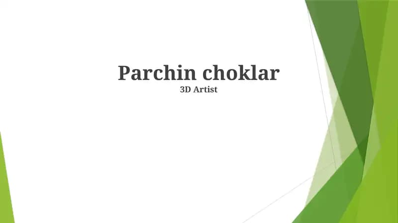 Parchin choklar