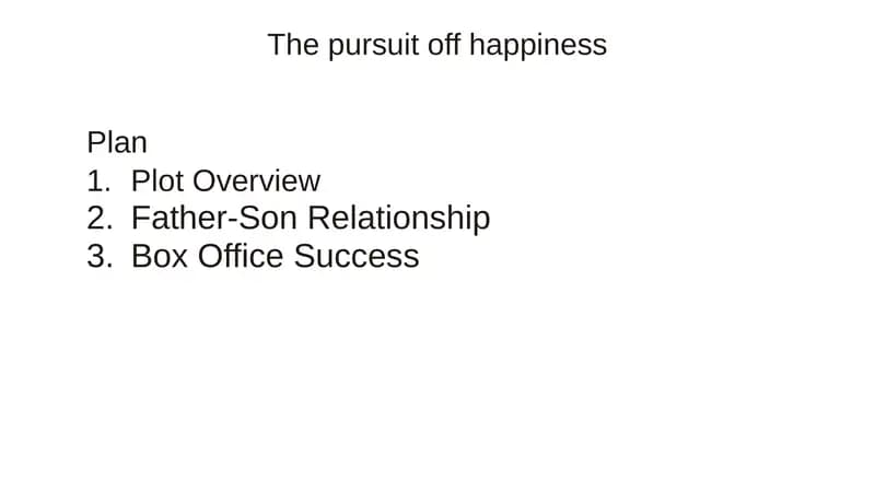 The Pursuit of Happyness