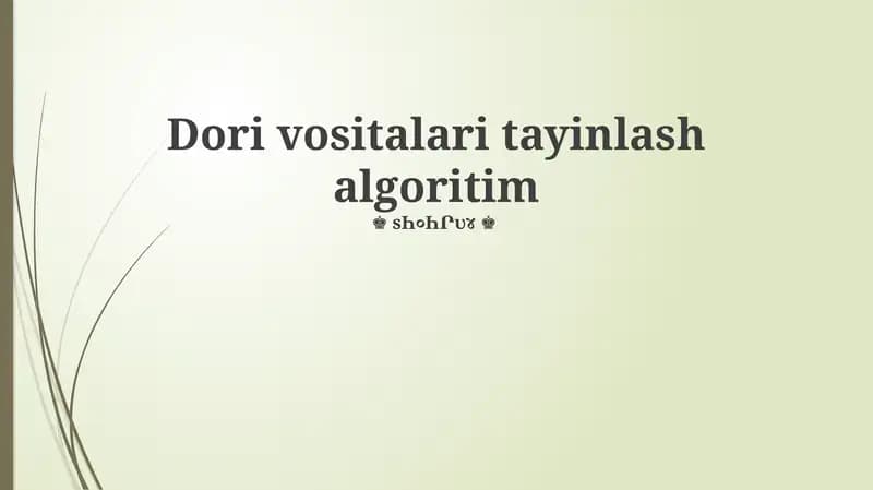 Dorilar buyurish algoritmi