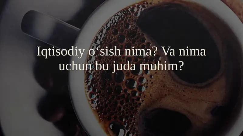 Iqtisodiy o‘sish