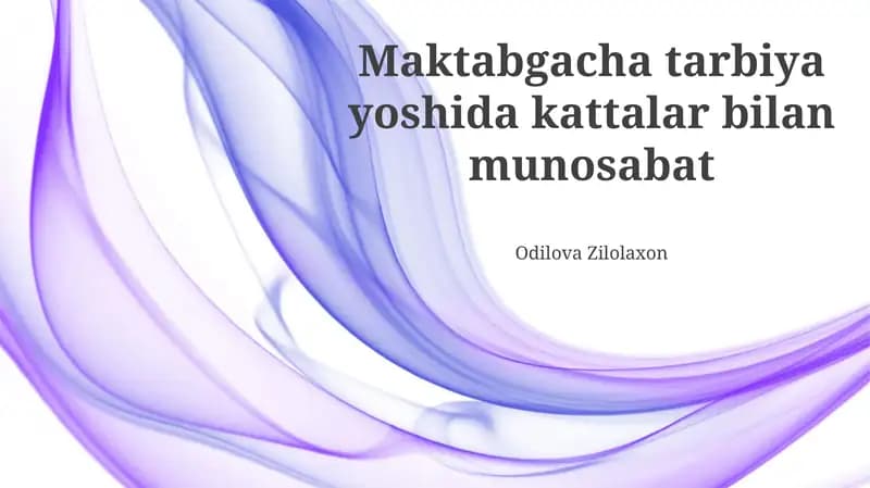 Kattalar bilan munosabat