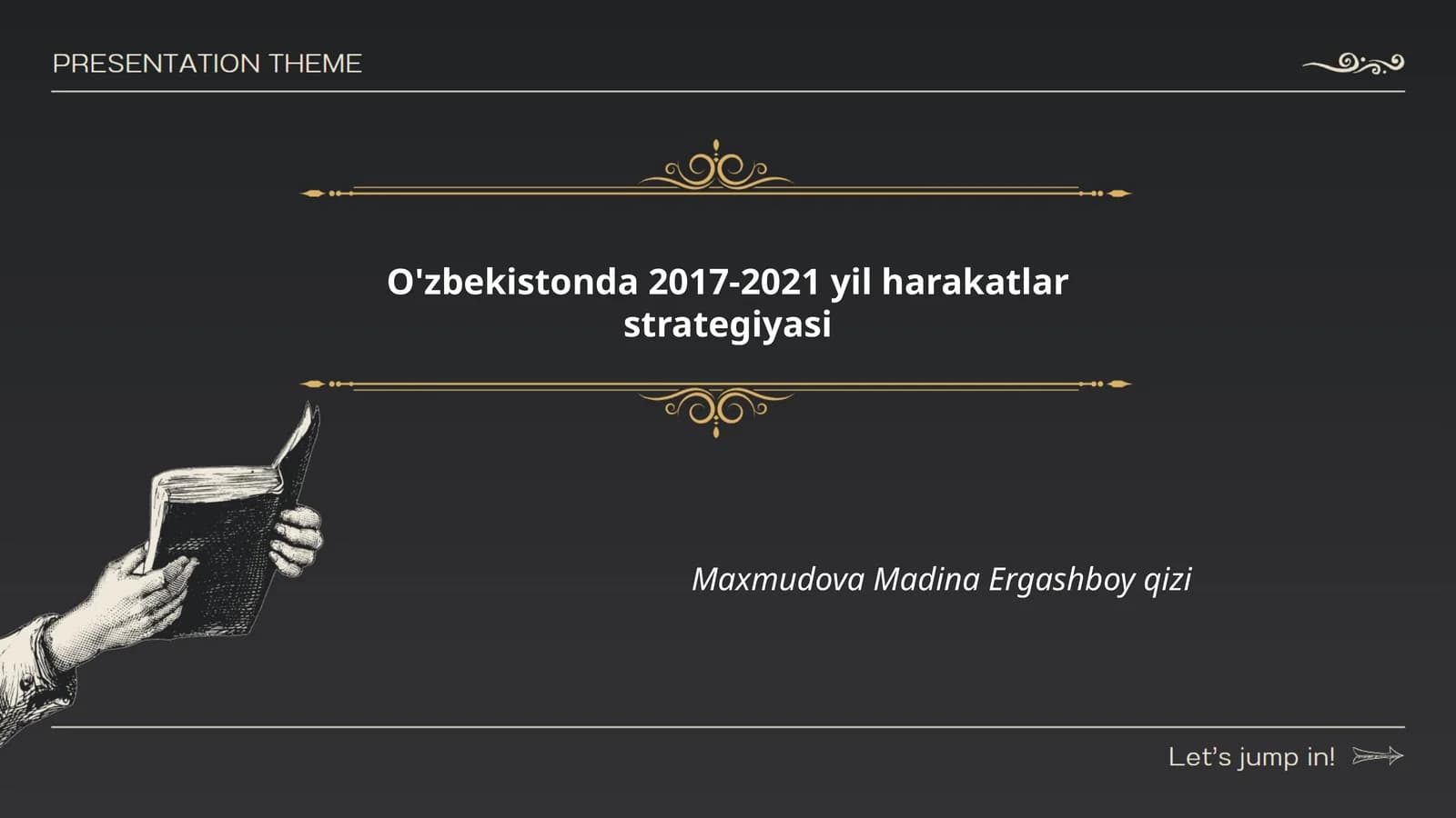 O'zbekistonda 2017-2021 yil harakatlar strategiyasi