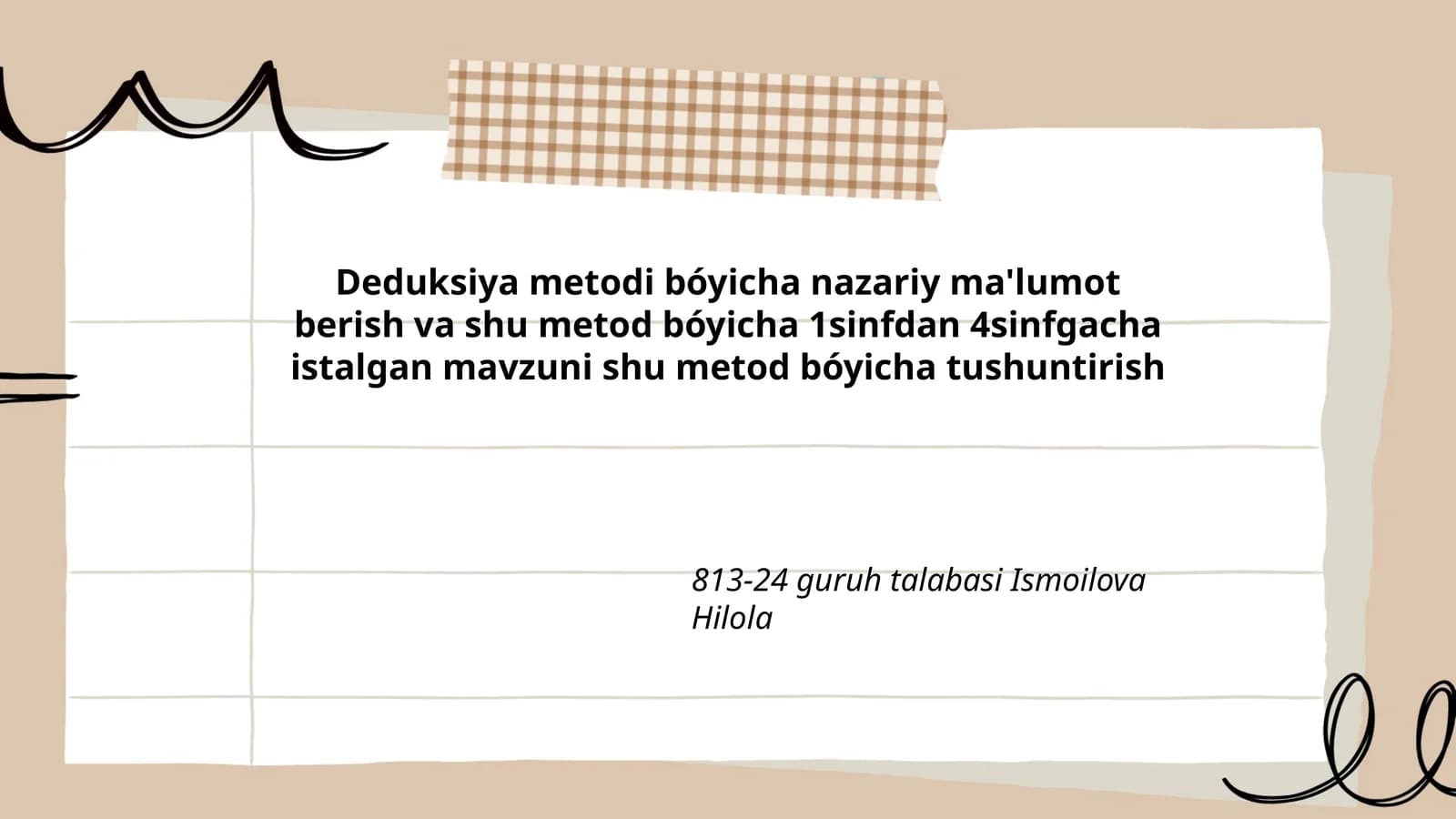 Deduksiya metodi