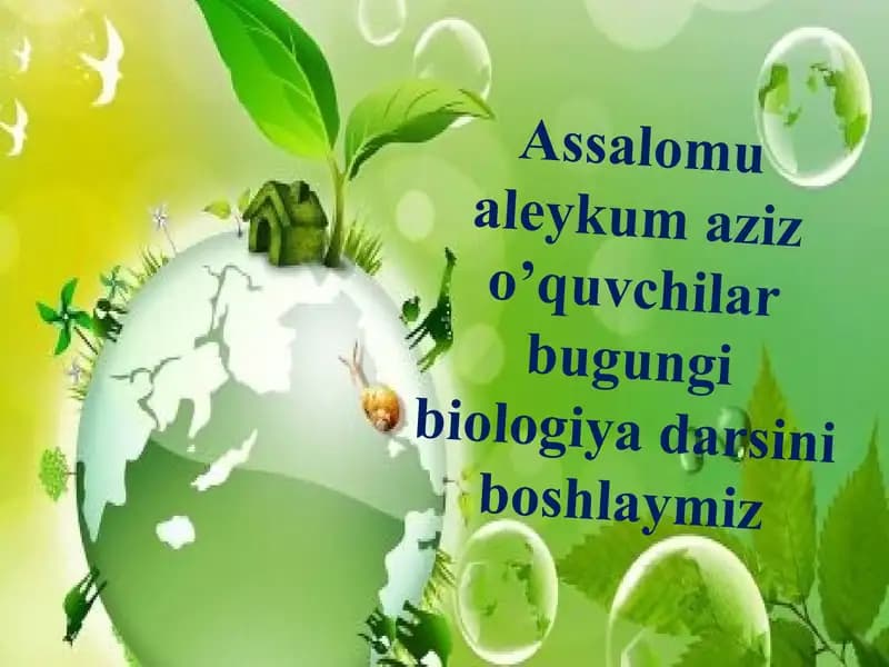 Biologiya darsi