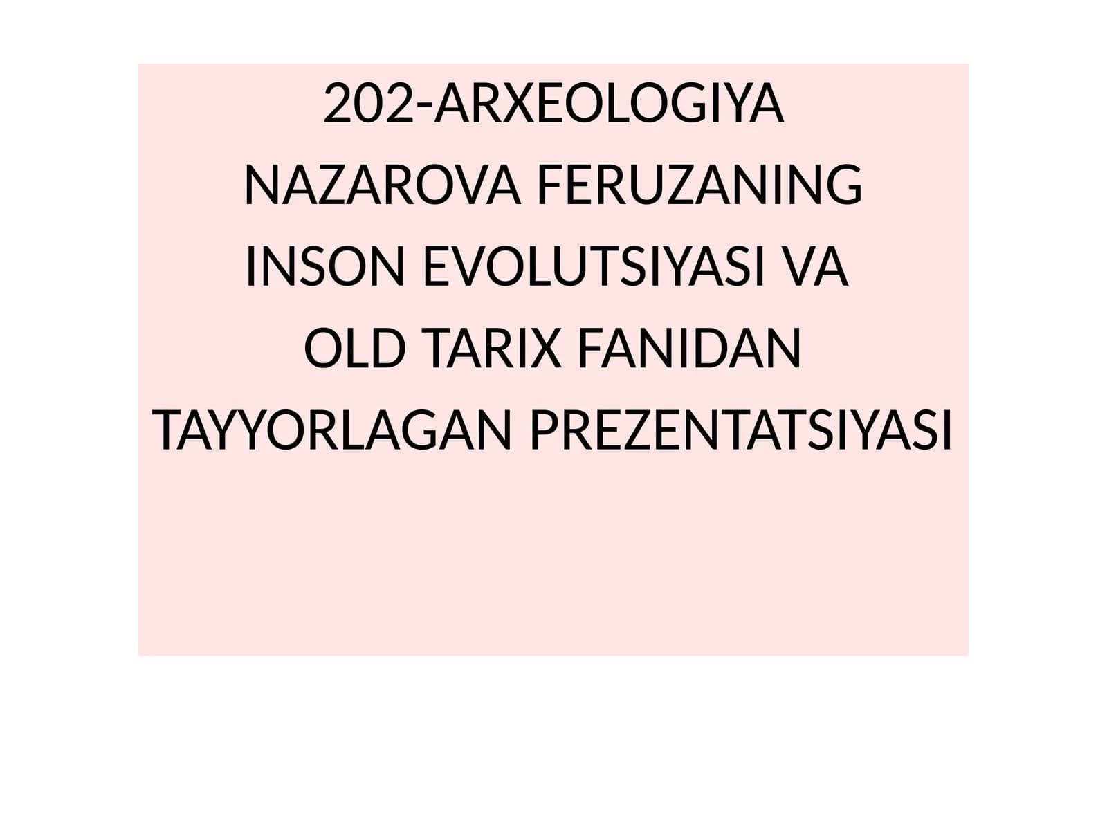 MA'NAVIY MADANIYAT