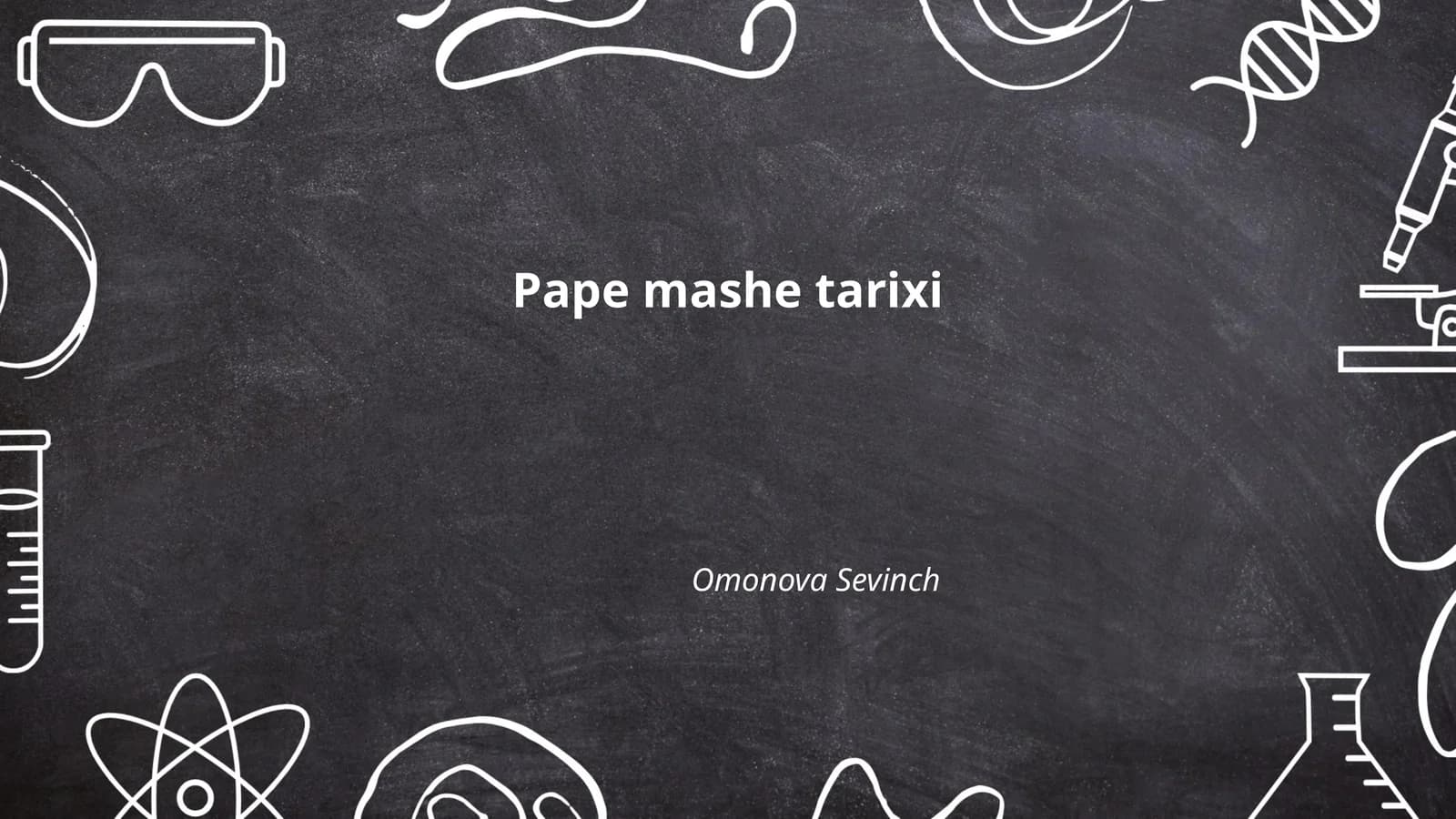 Papier mâché tarixi