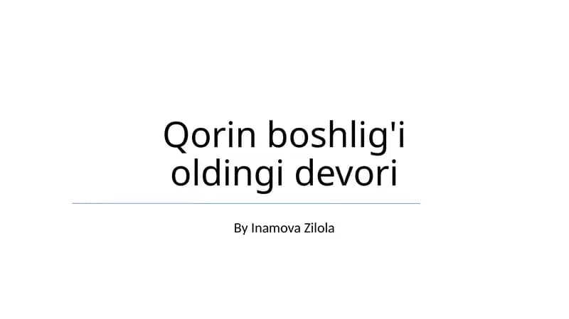 Qorin boshlig'i oldingi devori