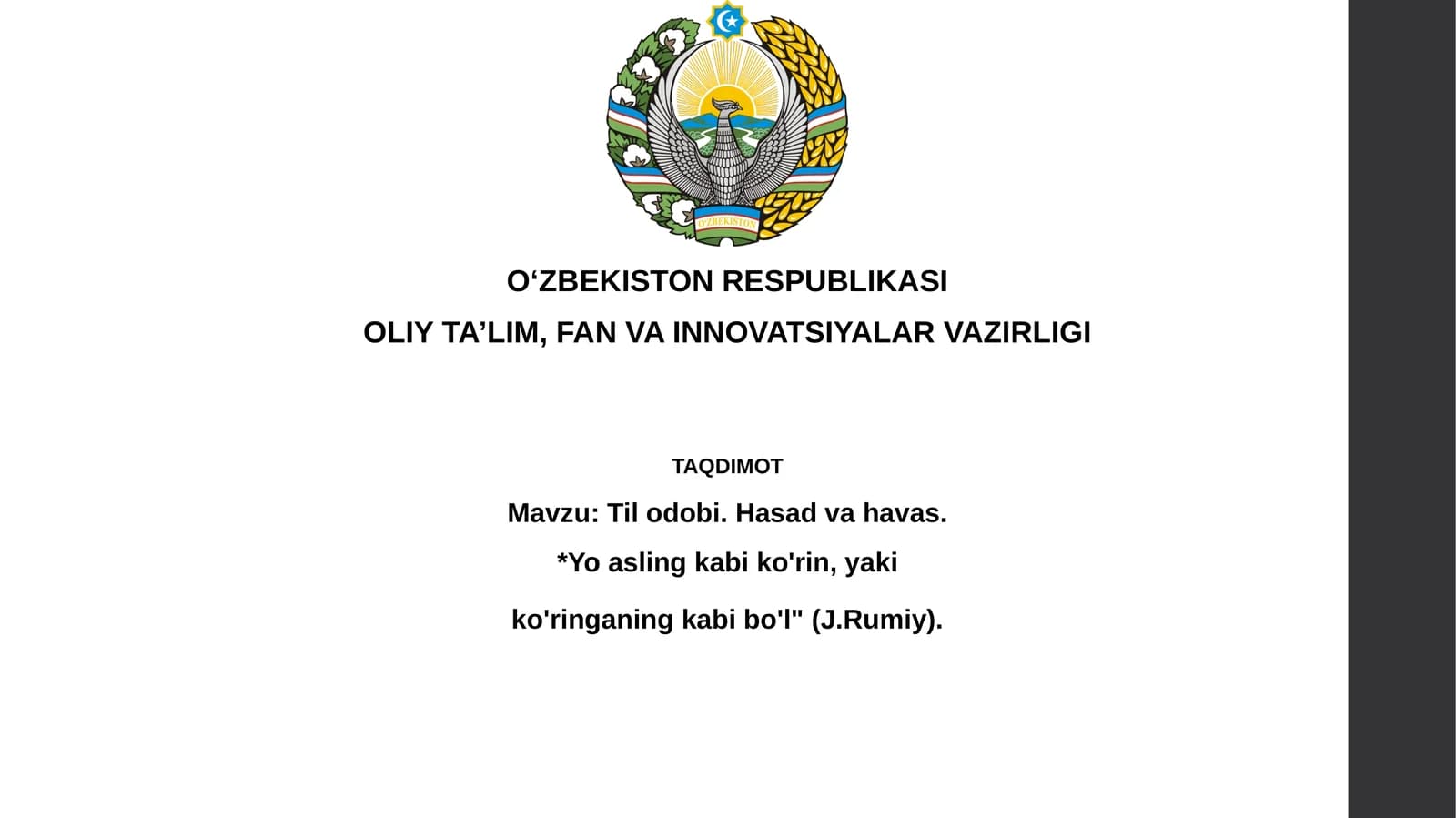 Tilodobi. Hasadvahavas