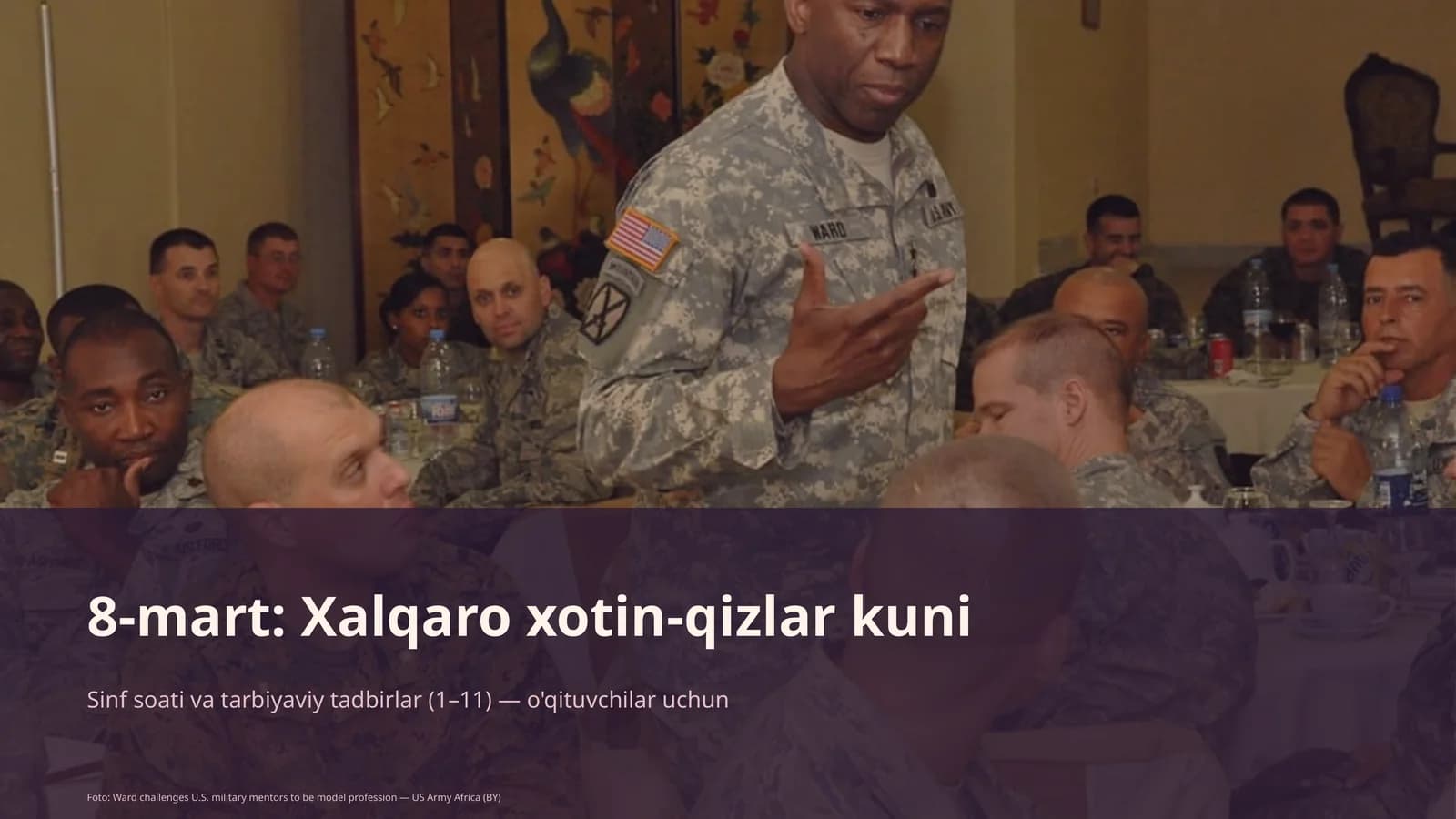 Xalqaro xotin-qizlar kuni