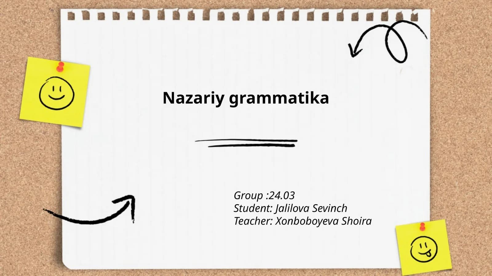 Nazariy grammatika
