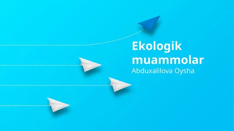 Ekologik muammolar