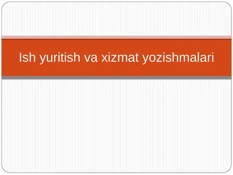 Armiyada ish yuritish