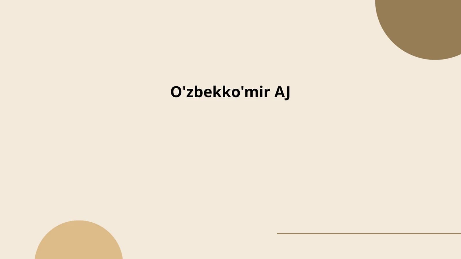 O'zbekko'mir AJ Tarixi