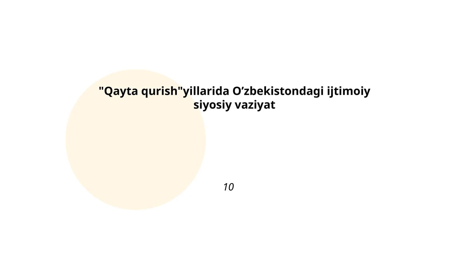 Qayta qurish va Oʻzbekiston SSRda siyosiy islohotlar