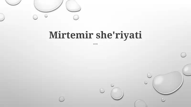 Mirtemirning Meros