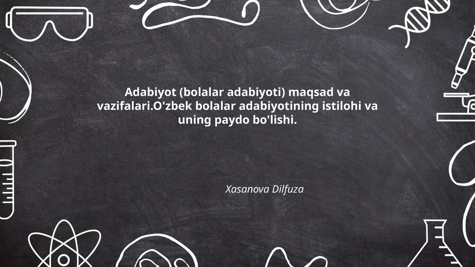 Bolalar Adabiyoti