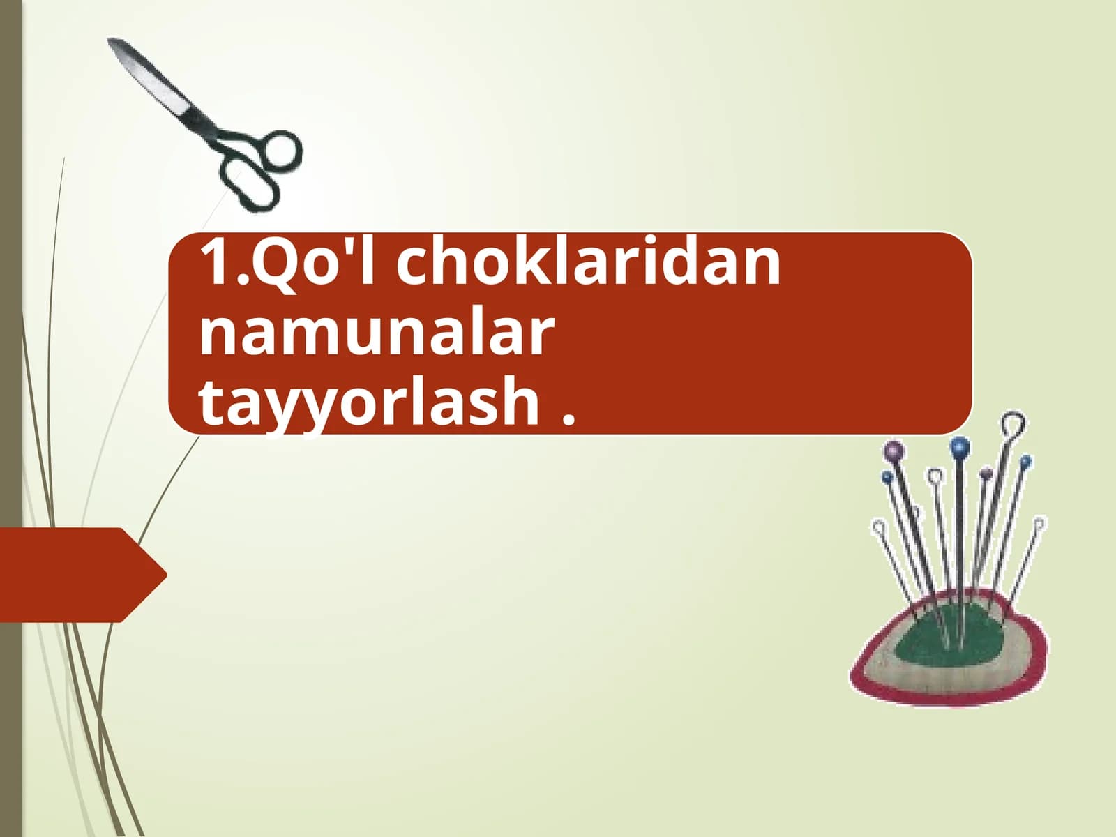 Chok namunalari uchun naqshlar yasash