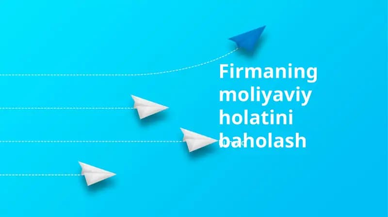 Moliyaviy holatini baholash