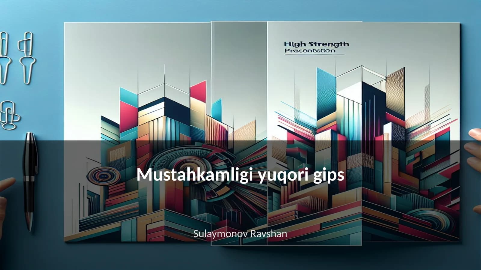 Mustahkamligi yuqori gips