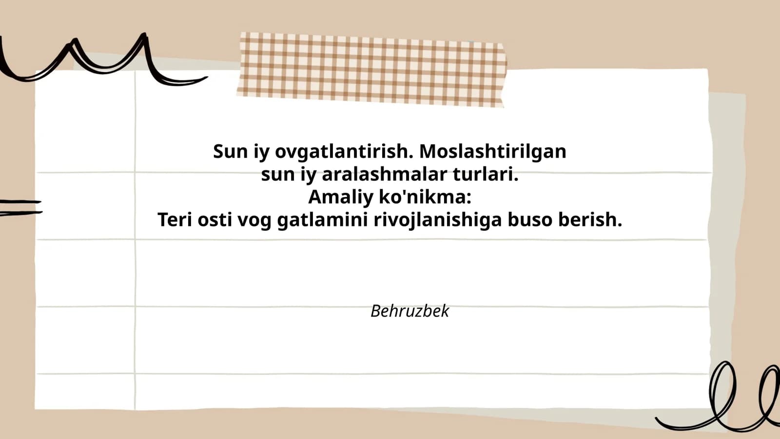 Sun'iy ovqatlantirishning ta'rifi va maqsadlari