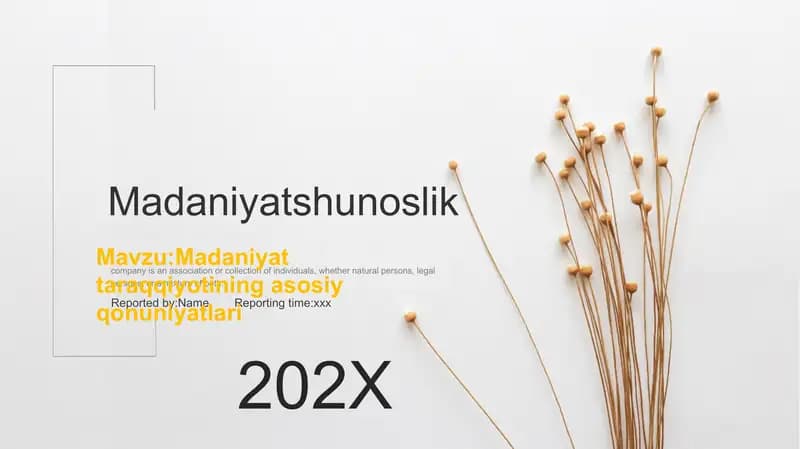 Madaniyatshunoslik