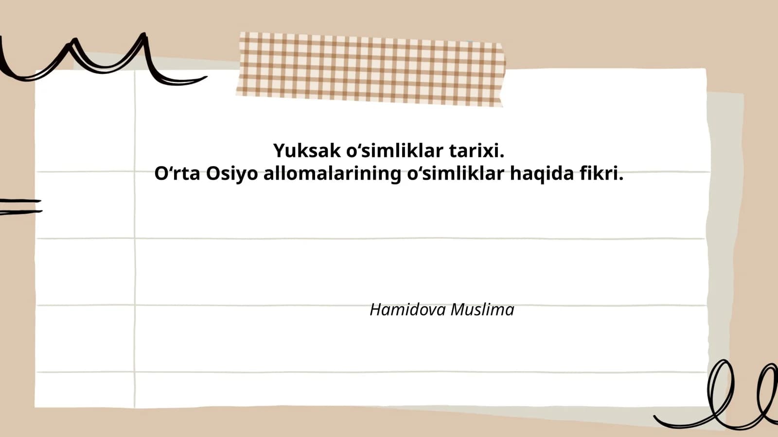 Yuksak o‘simliklar tarixi