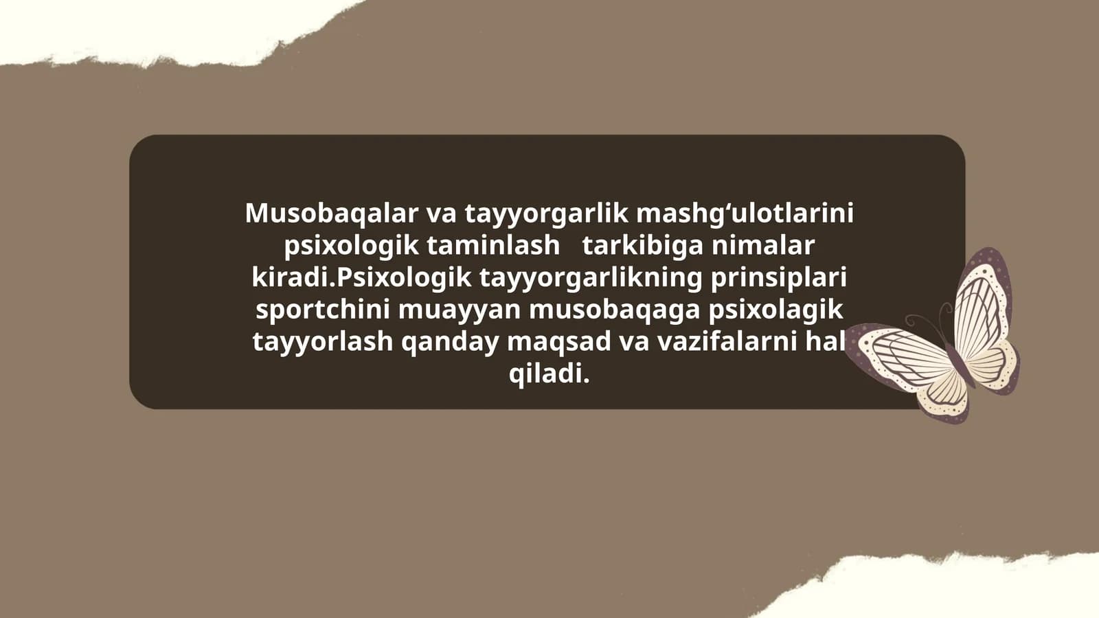 Psixologik tayyorgarlik