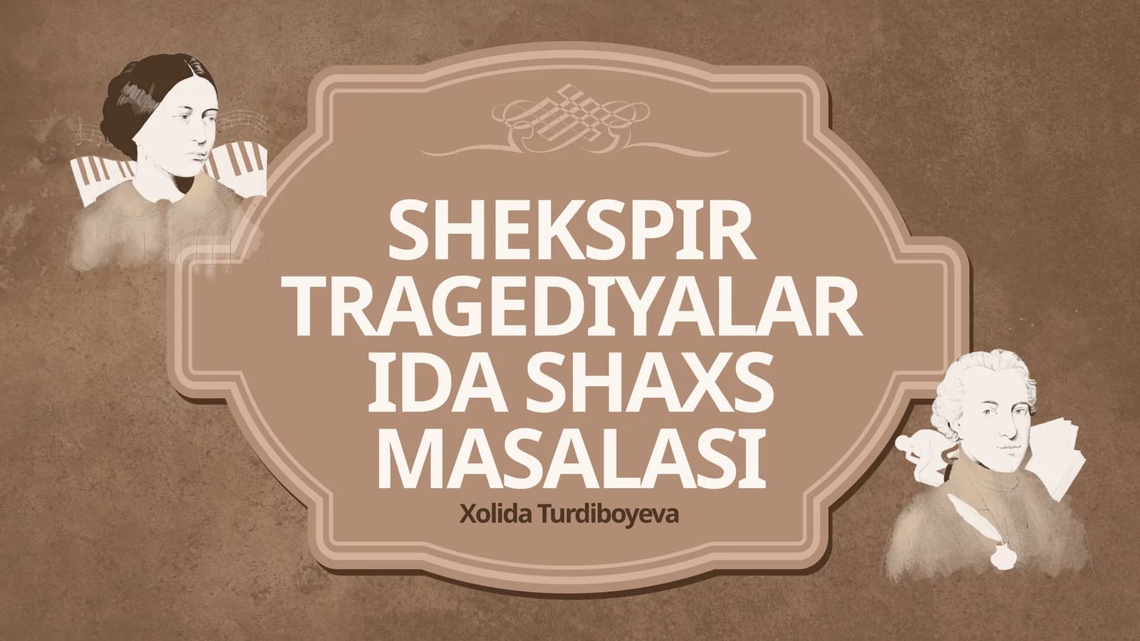 Shekspir tragediyalarida shaxs masalasi