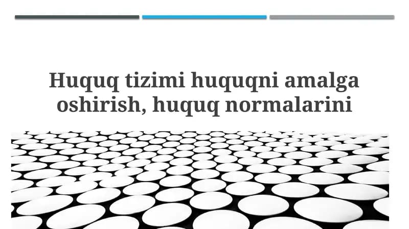 Huquqiy tizim