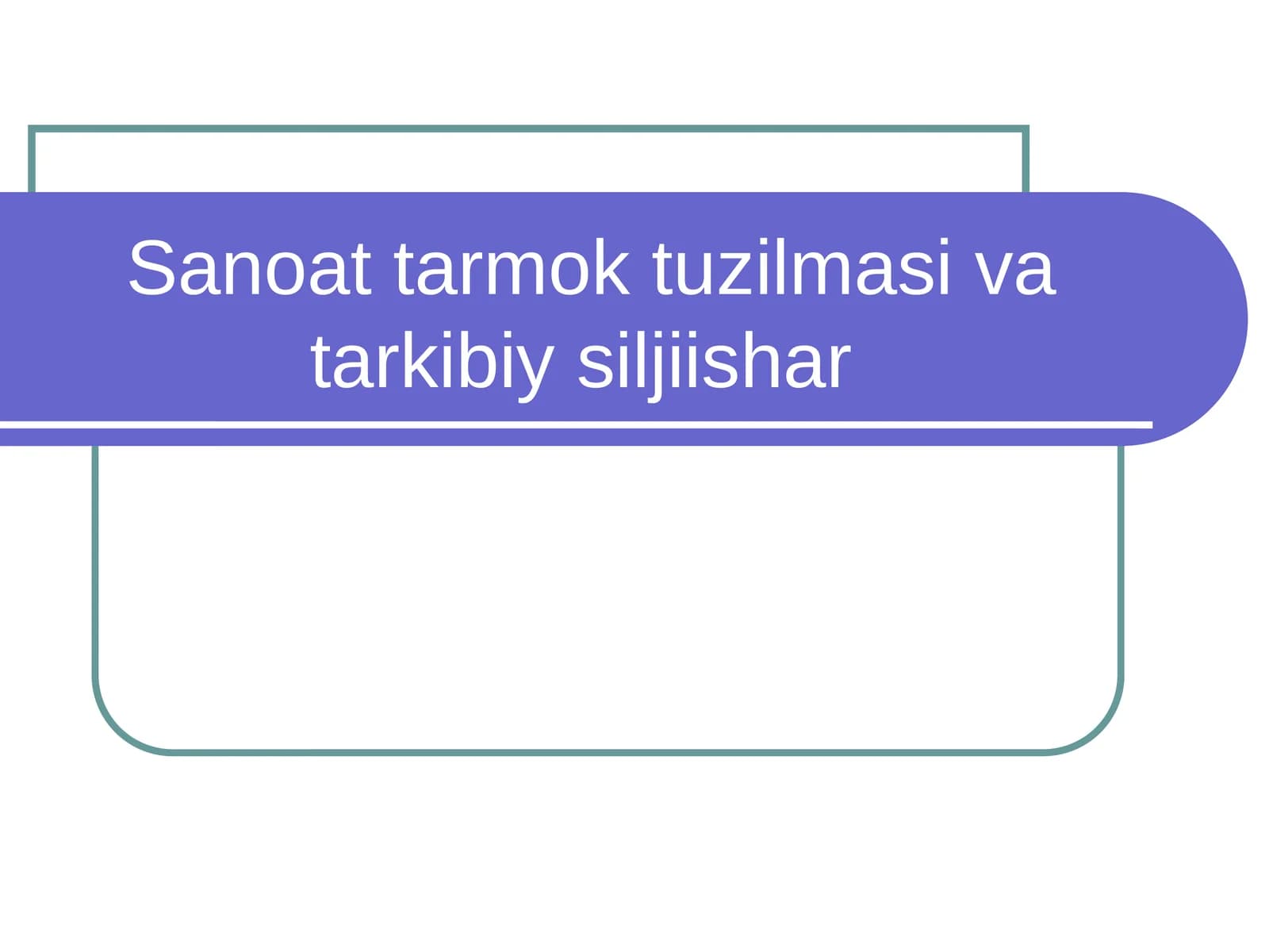Mehmonxona boshqarish tuzilmasi