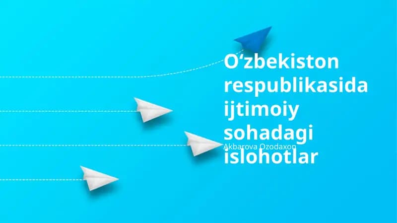 Ijtimoiy islohotlar