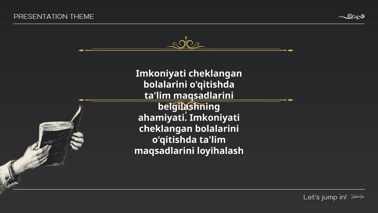 Imkoniyati cheklangan bolalarini o'qitishda ta'lim maqsadlarini belgilashning ahamiyati. Imkoniyati cheklangan bolalarini o'qitishda ta'lim maqsadlarini loyihalash