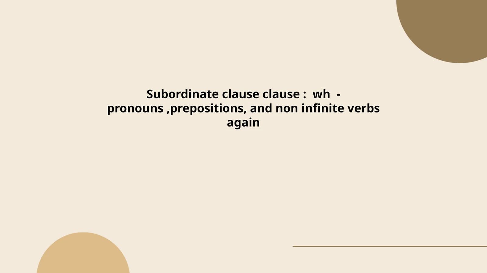 Usage of "Wh" pronouns in subordinate clauses