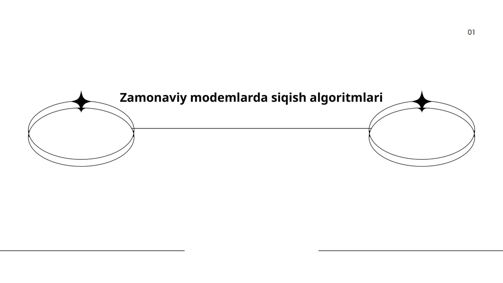Zamonaviy modemlarda siqish algoritmlari