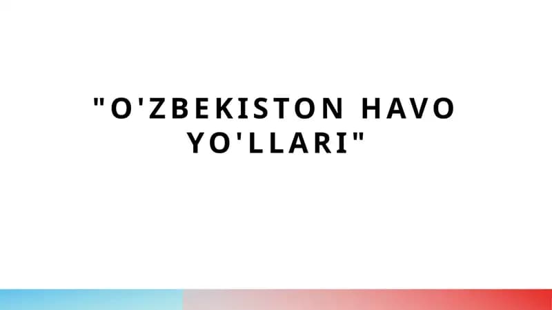 O'zbekiston havo yo'llari
