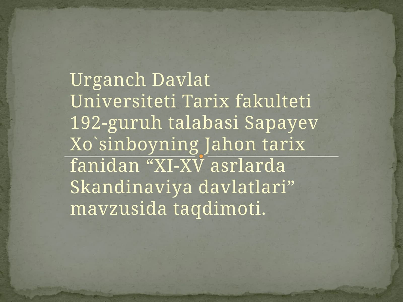XI-XV asrlarda Skandinaviya davlatlari
