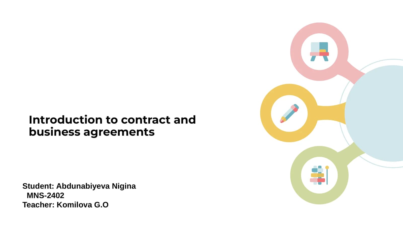 Business Agreements and Contract Law