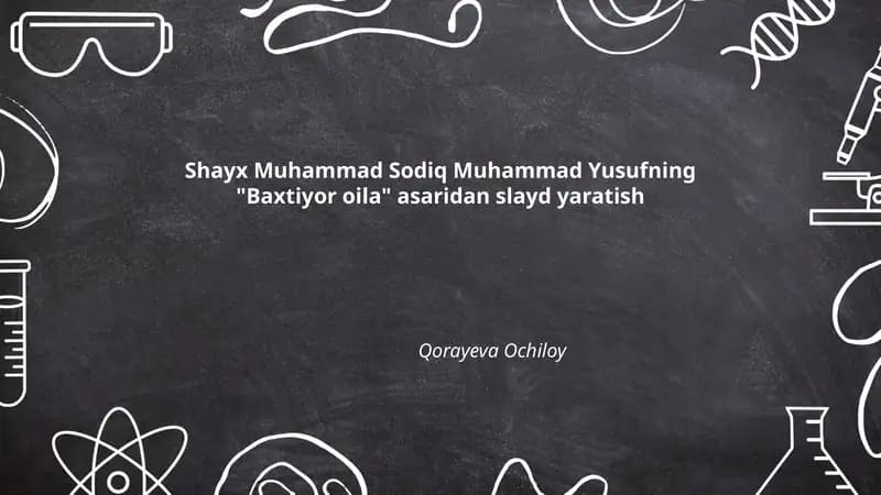 Baxtiyor oila tushunchasi