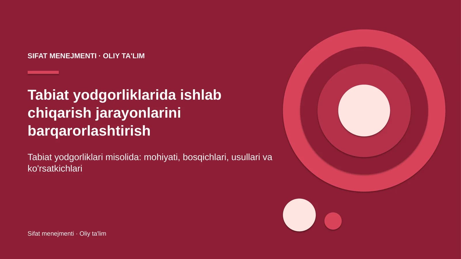 tabiat yodgorliklarida ishlab chiqarish jarayonlarini barqarorlashtirish 6206