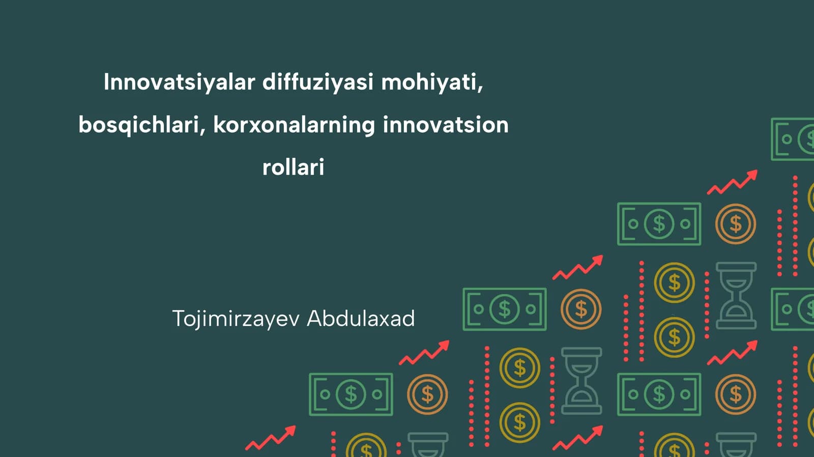 Innovatsiyalar diffuziyasi mohiyati, bosqich