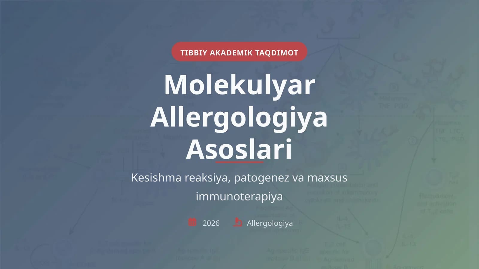 TIBBIY AKADEMIK TAQDIMOT