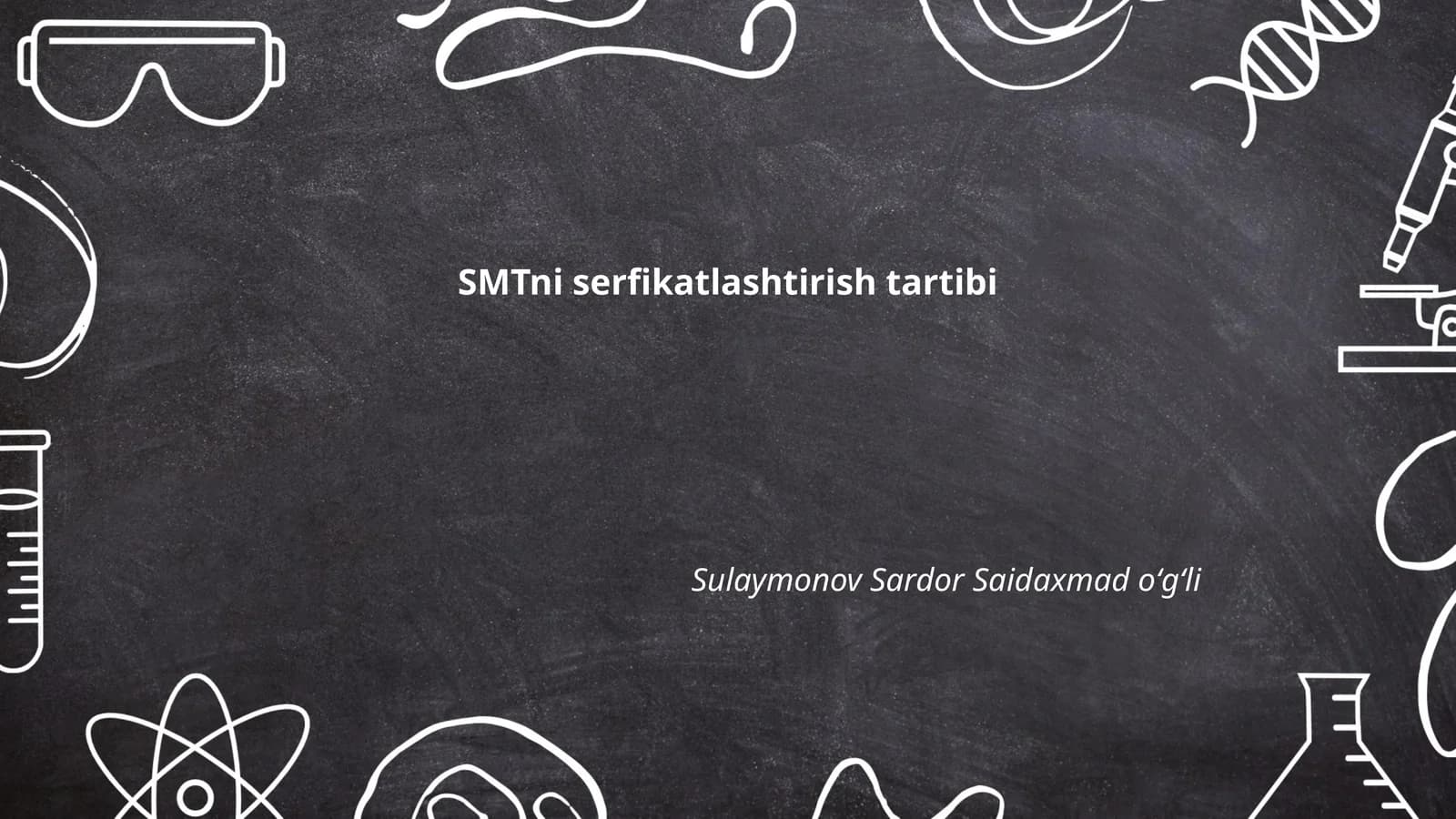 Sertifikatlashtirish tartibi