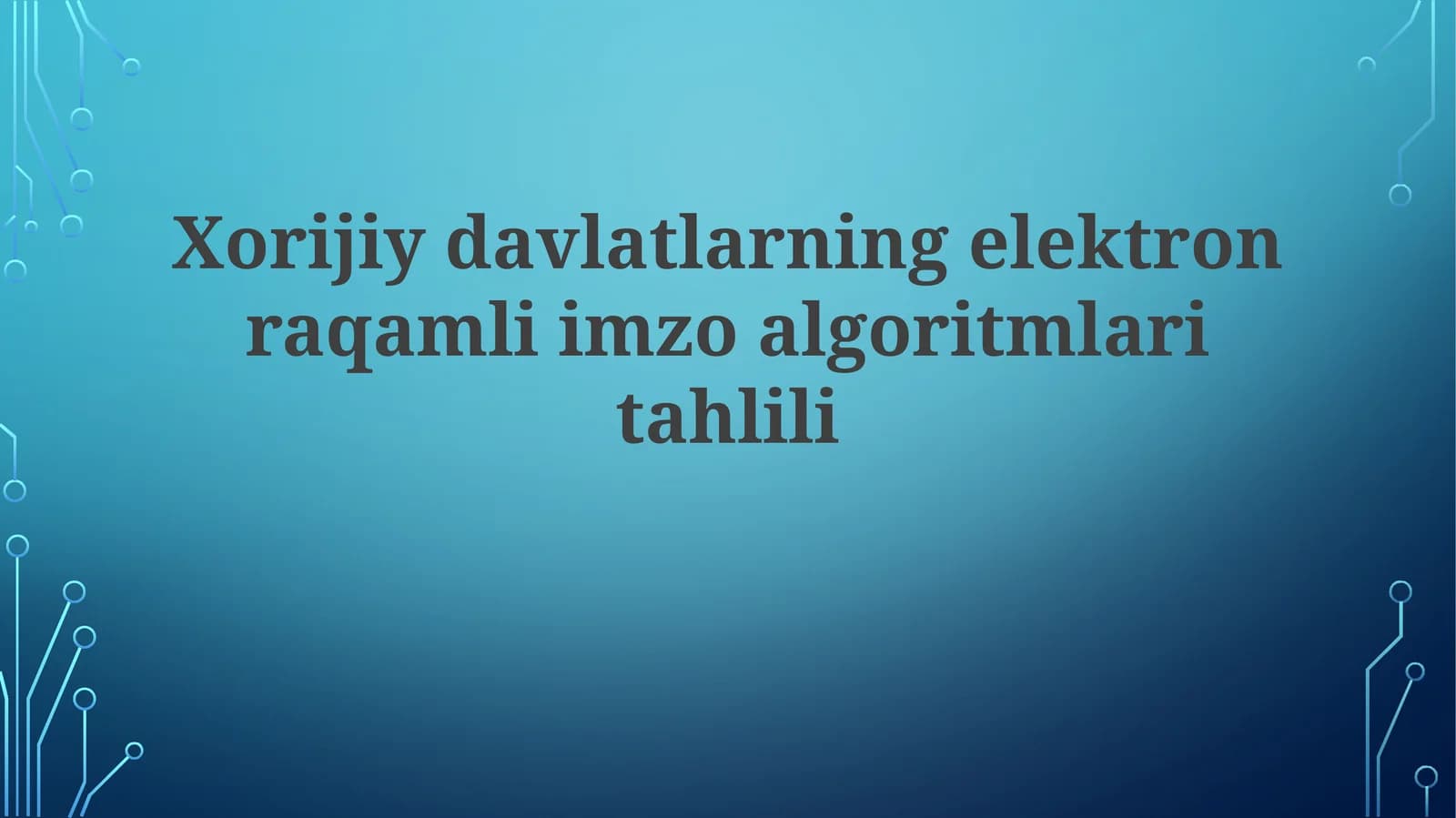 Braziliya Raqamli Imzo Algoritmi