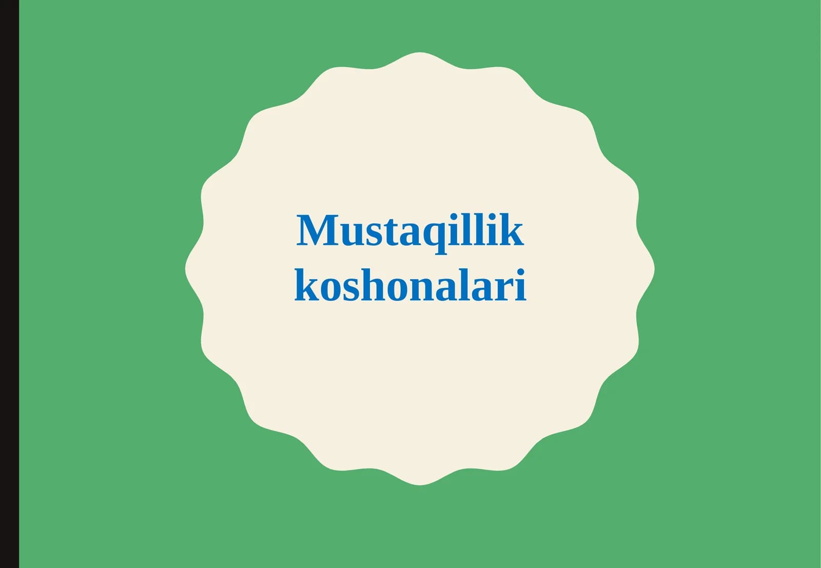 Mustaqillik koshonalari
