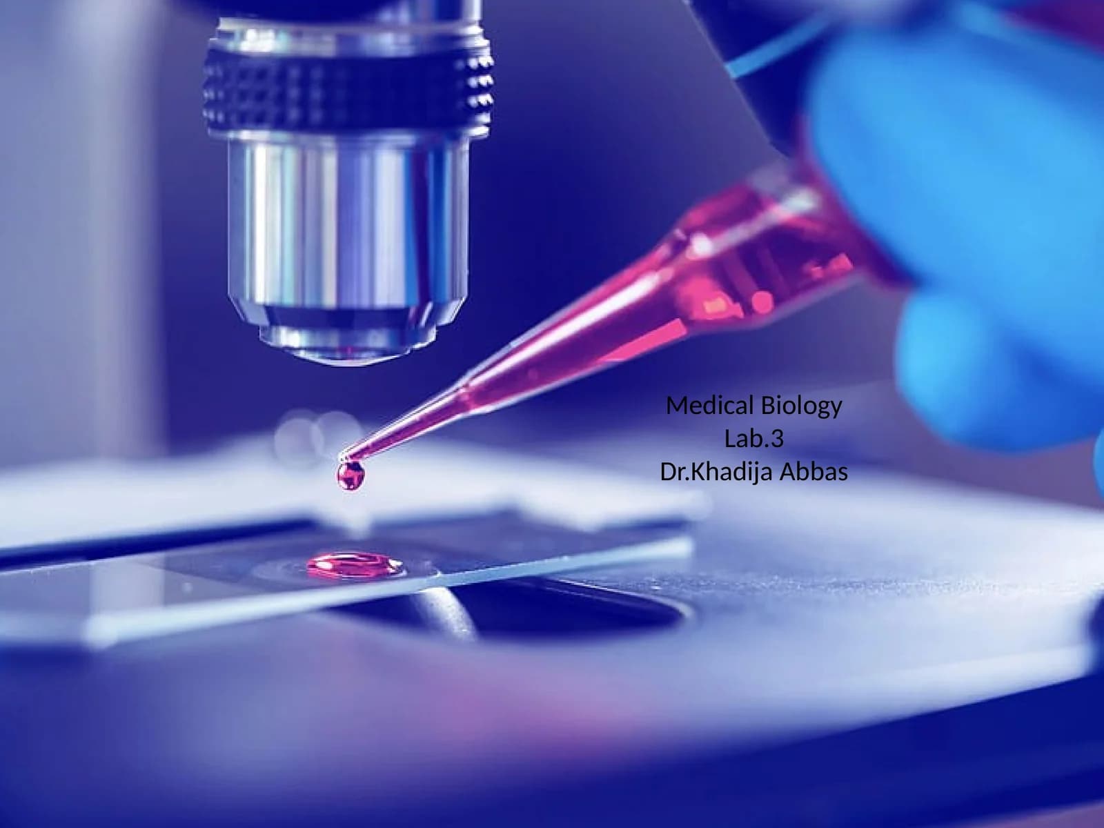 Medical Biology Lab.3
