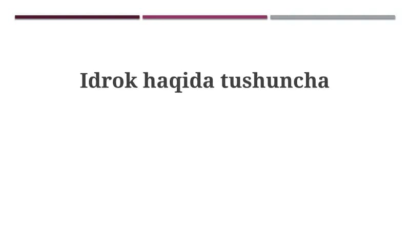 Intellektning ta'rifi