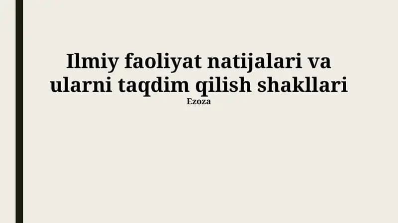 Ilmiy plagiat va uning oldini olish