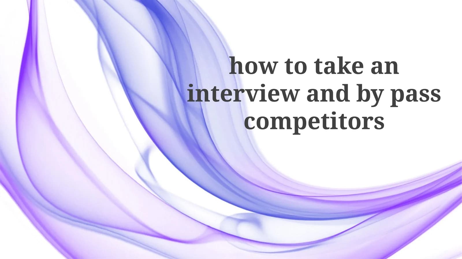 Ace the Interview: Preparation & Performance