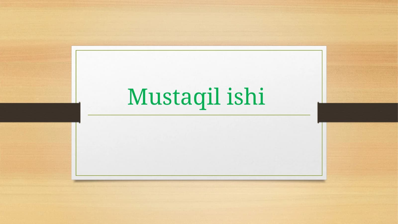 Xorijiy investitsiyalar