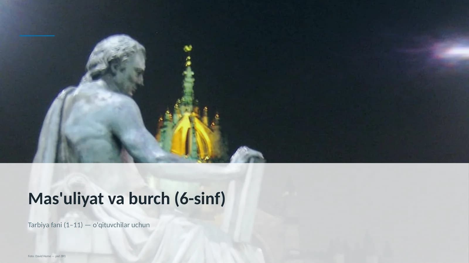Mas'uliyat va burch (6-sinf)